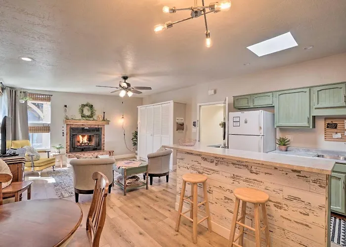 Apartment Central Studio With Fireplace On Route 66! *