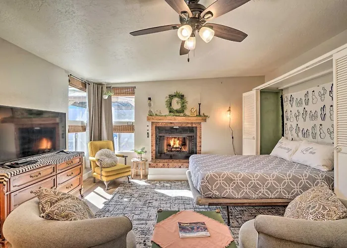 Apartment Central Studio With Fireplace On Route 66! Williams