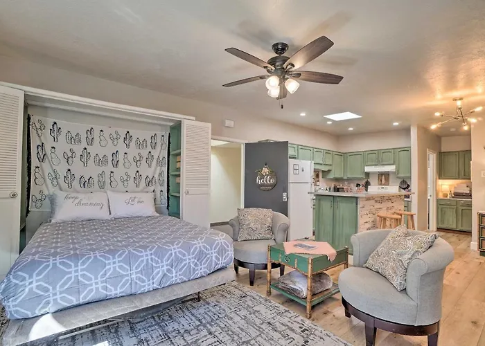 Apartment Central Studio With Fireplace On Route 66! *